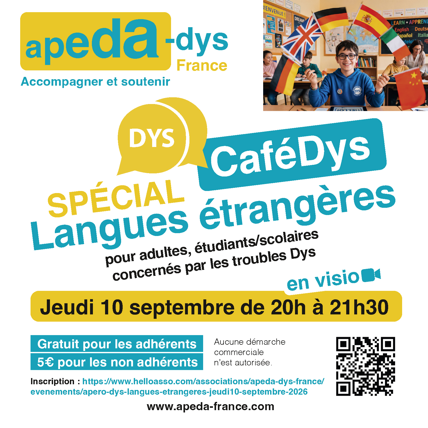 affiche café dys spécial langues étrangères 10 septembre 2026 à 20h00